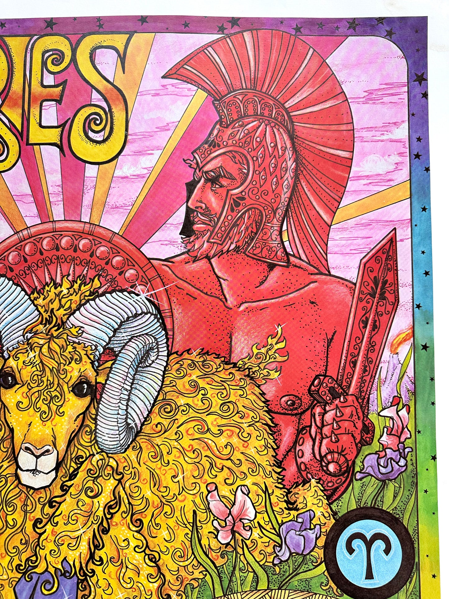 Aries Astrology Poster