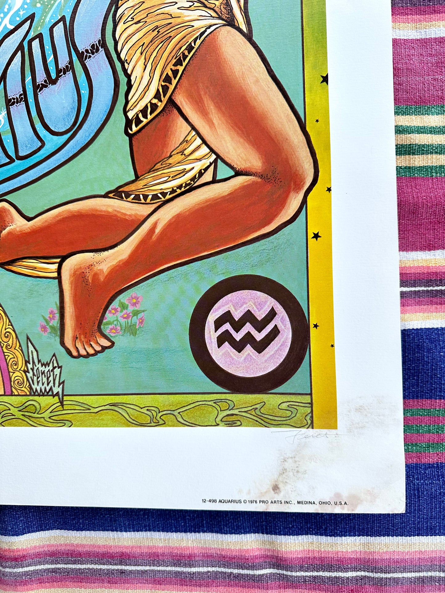 Aquarius Astrology Poster
