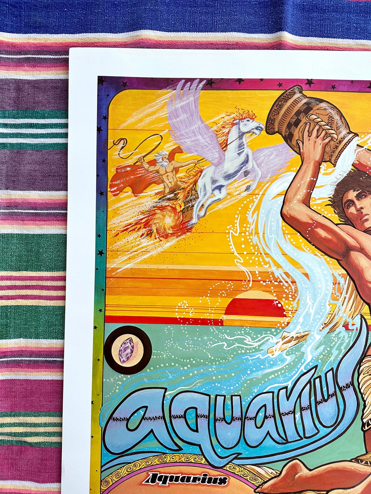 Aquarius Astrology Poster