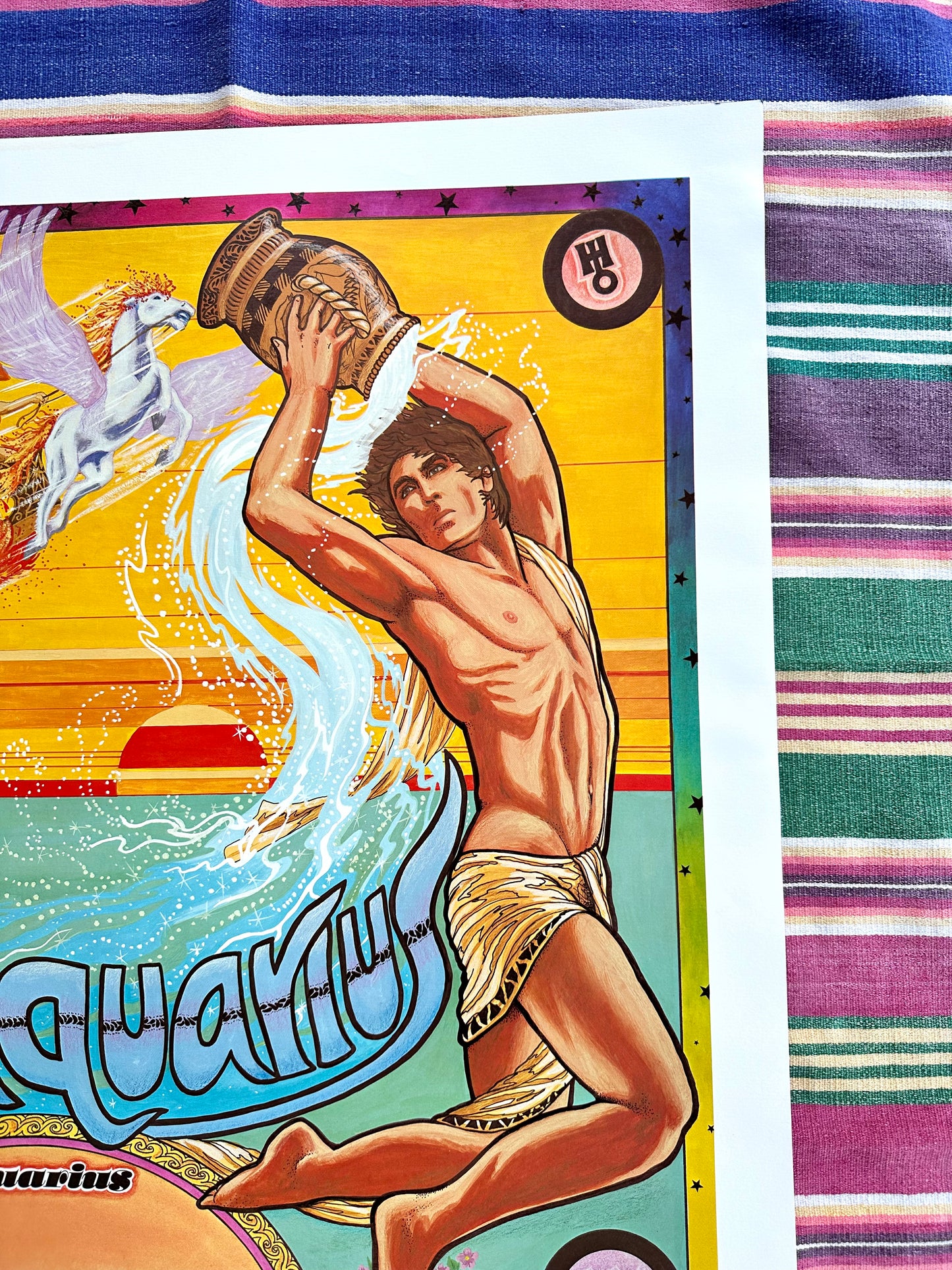 Aquarius Astrology Poster