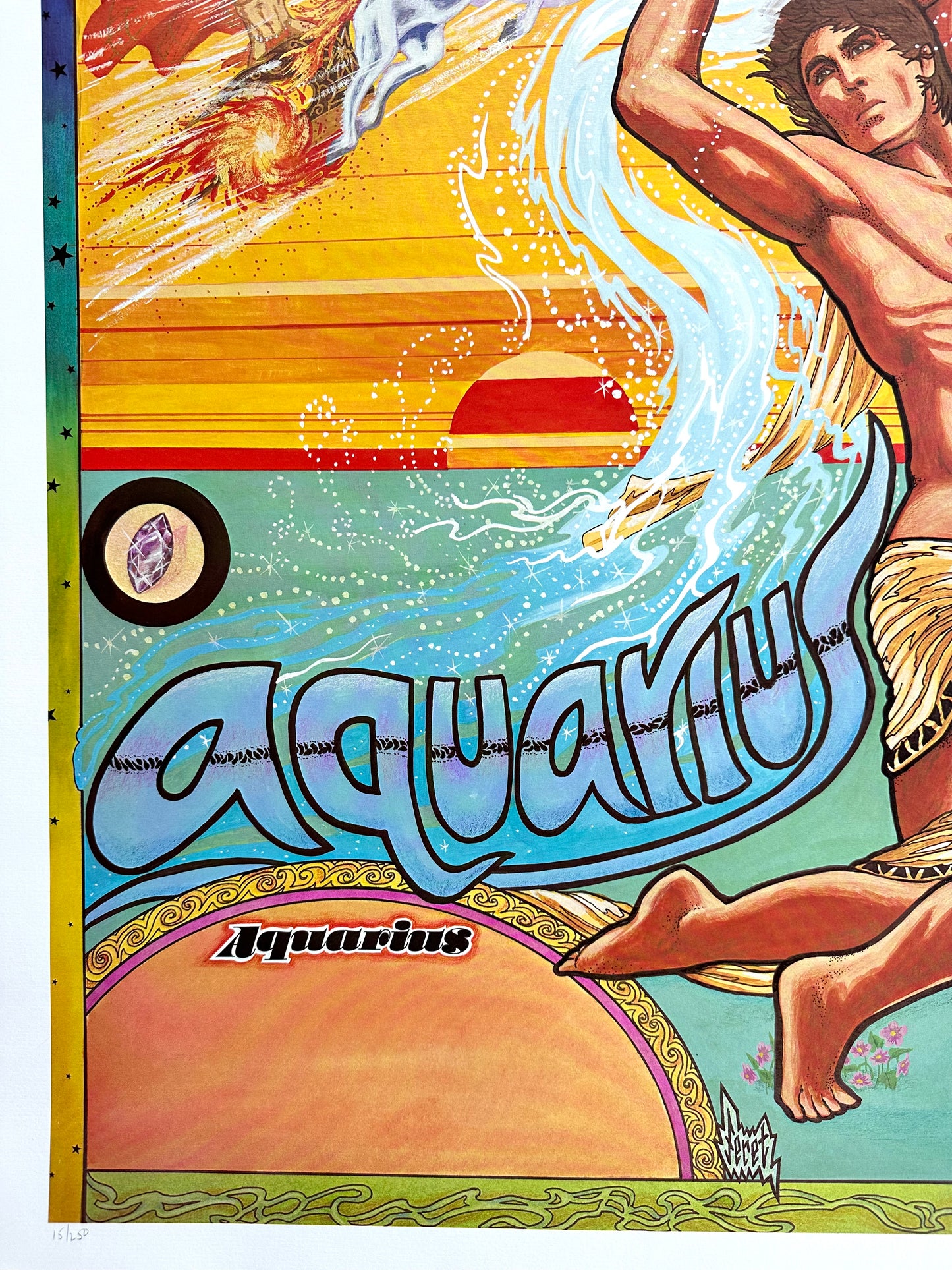 Aquarius Astrology Poster