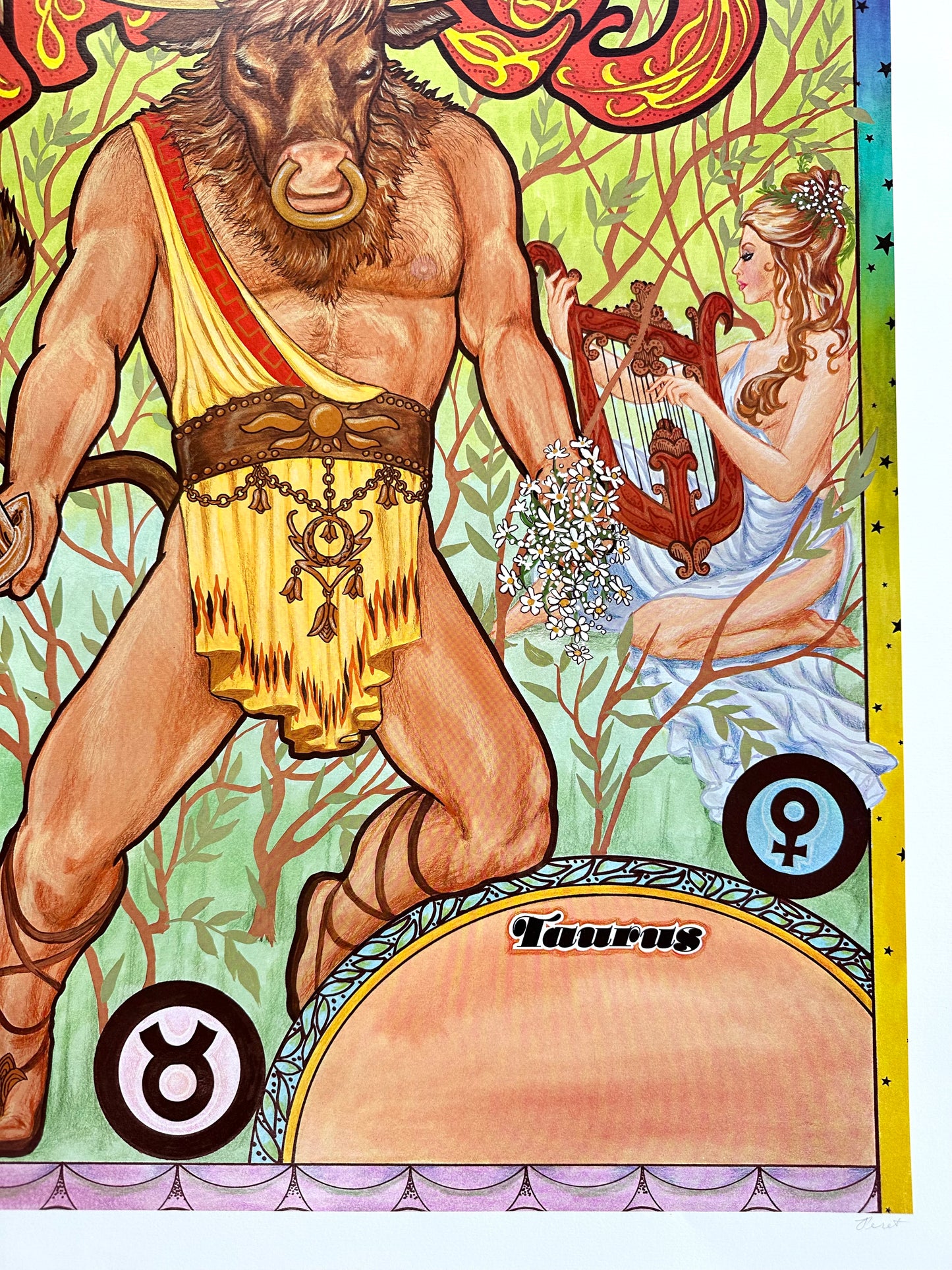 Taurus Astrology Poster