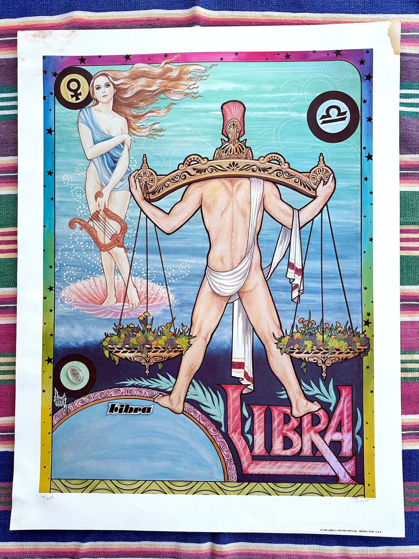 Libra Astrology Poster