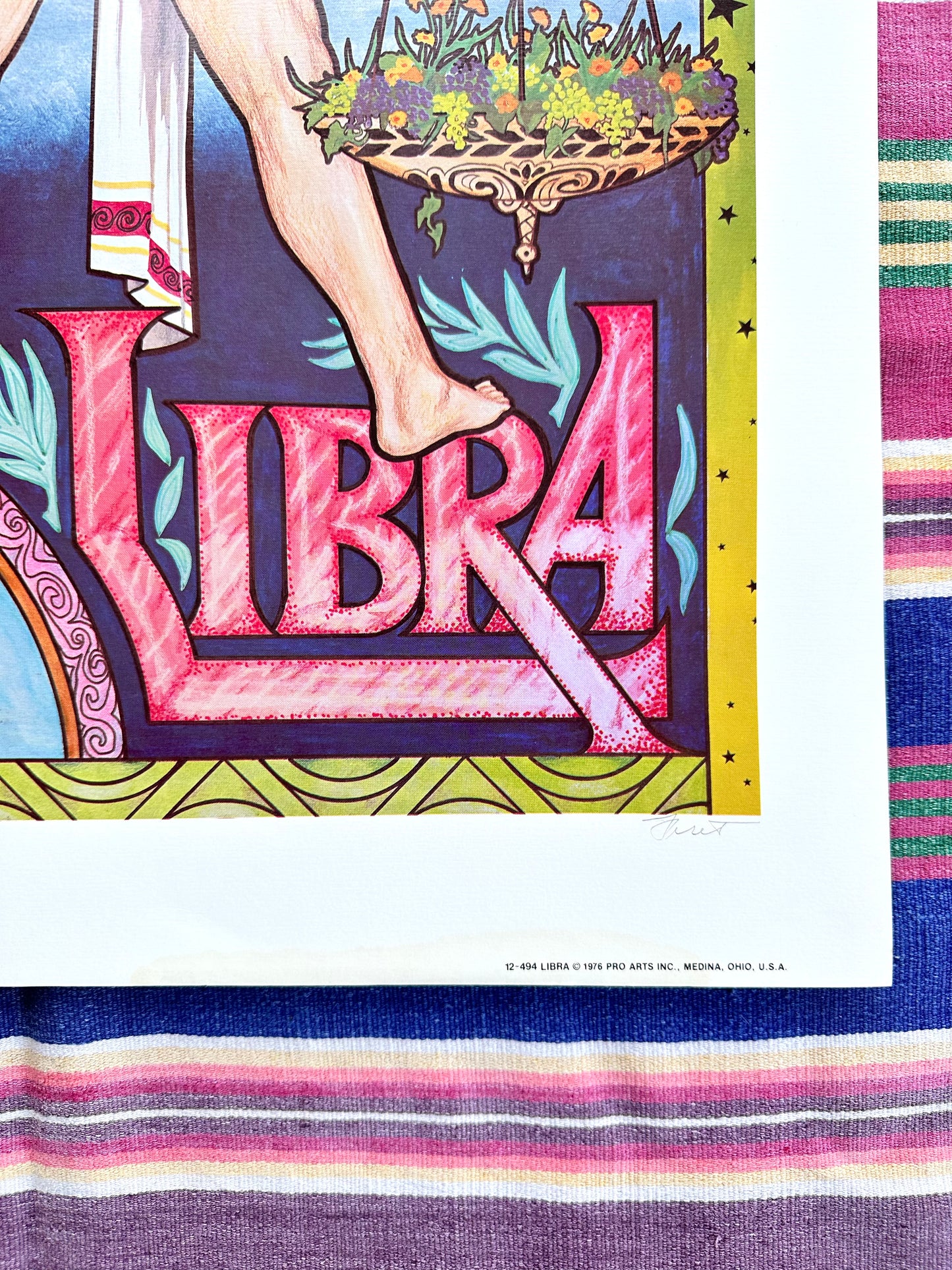 Libra Astrology Poster