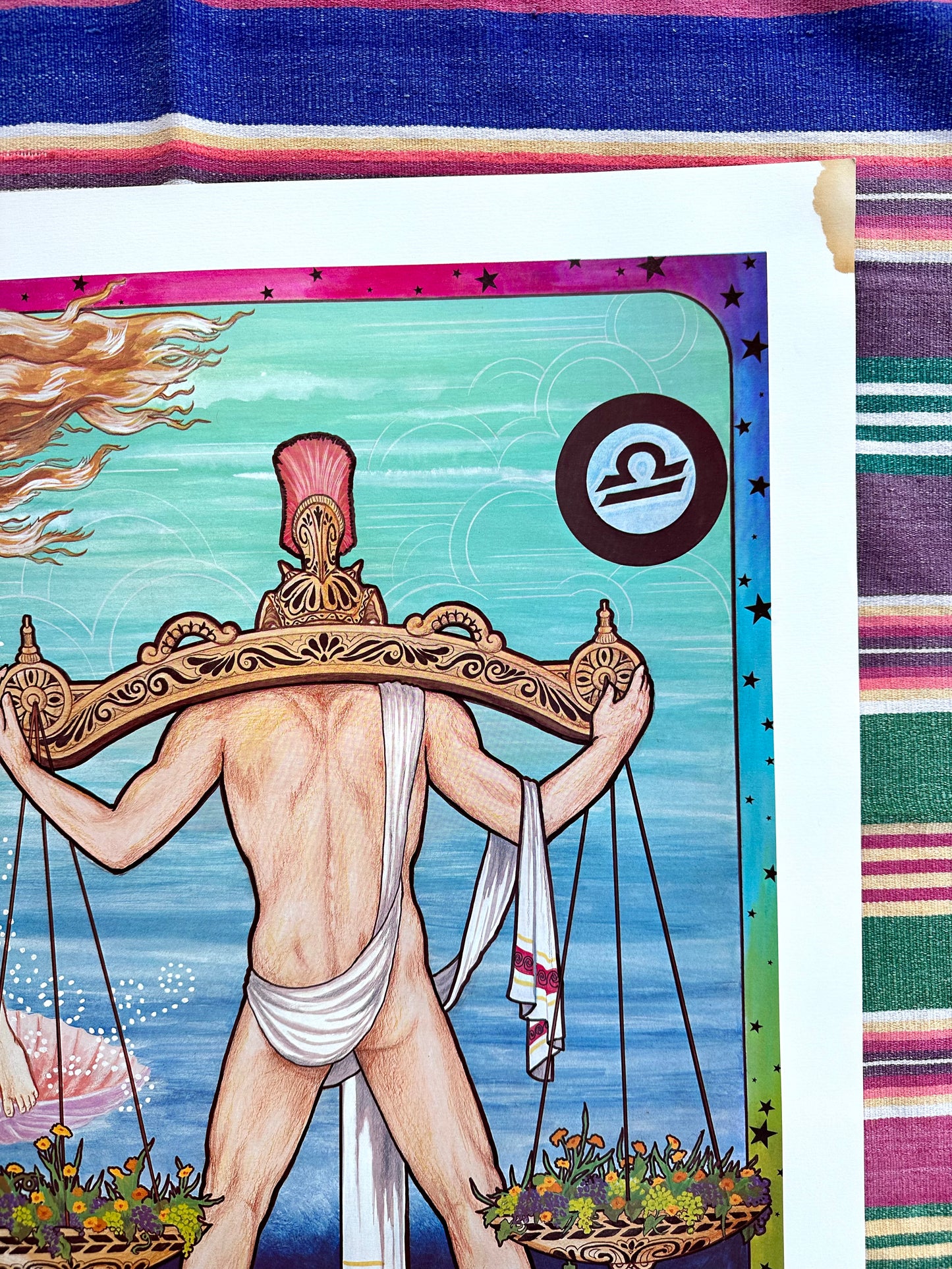 Libra Astrology Poster
