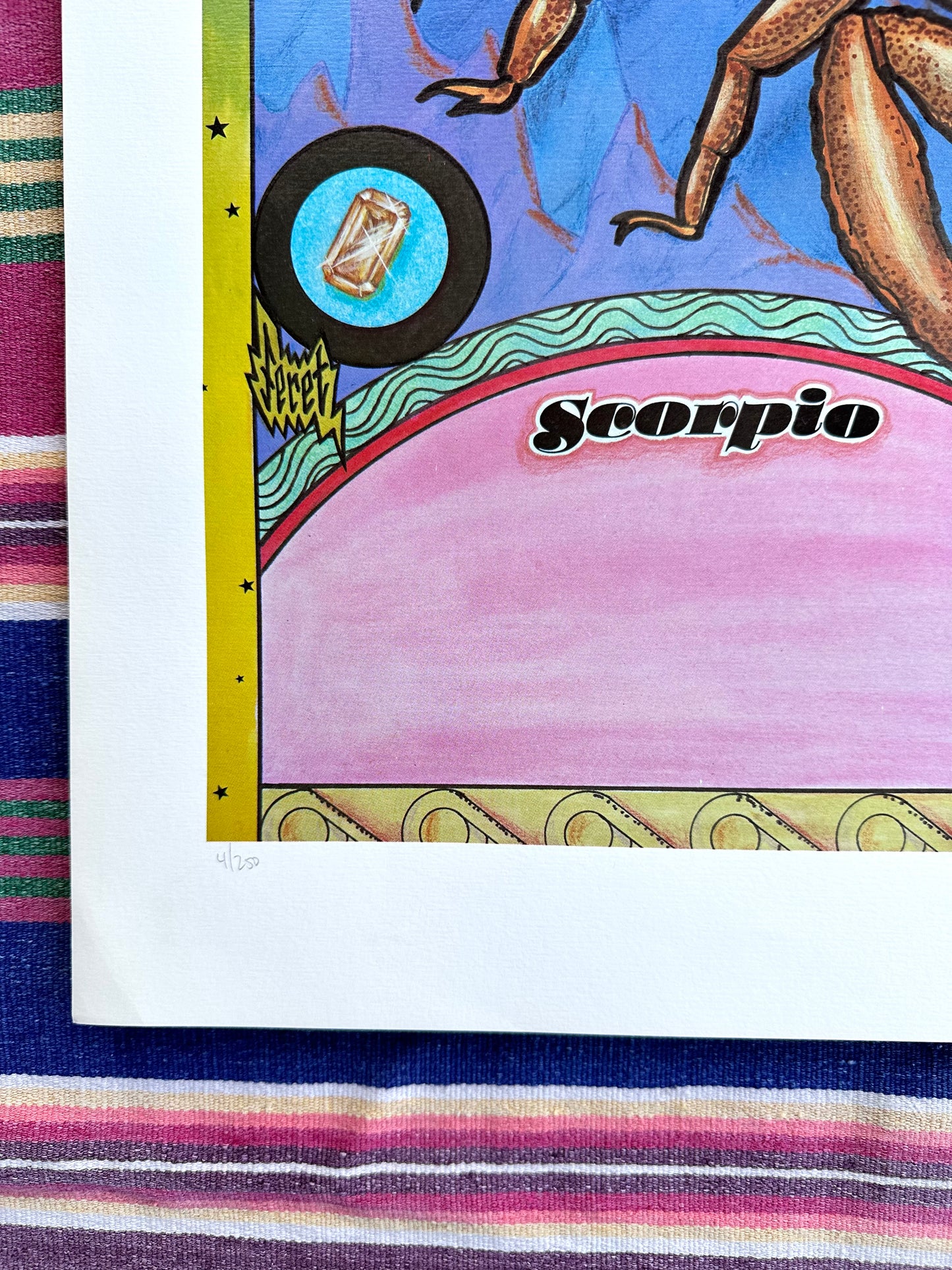 Scorpio Astrology Poster