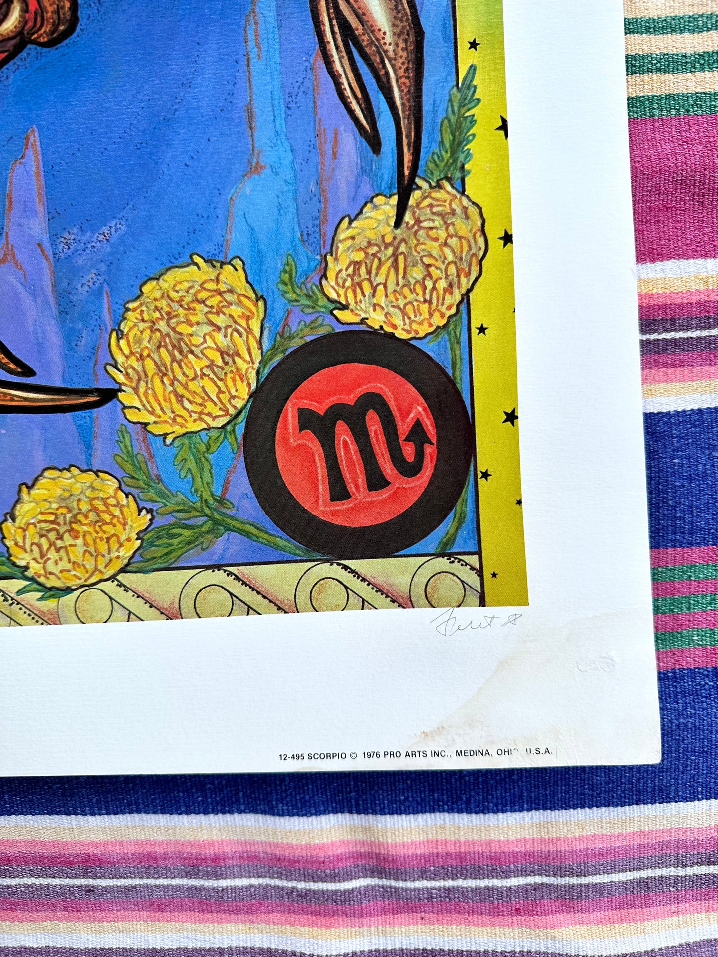 Scorpio Astrology Poster