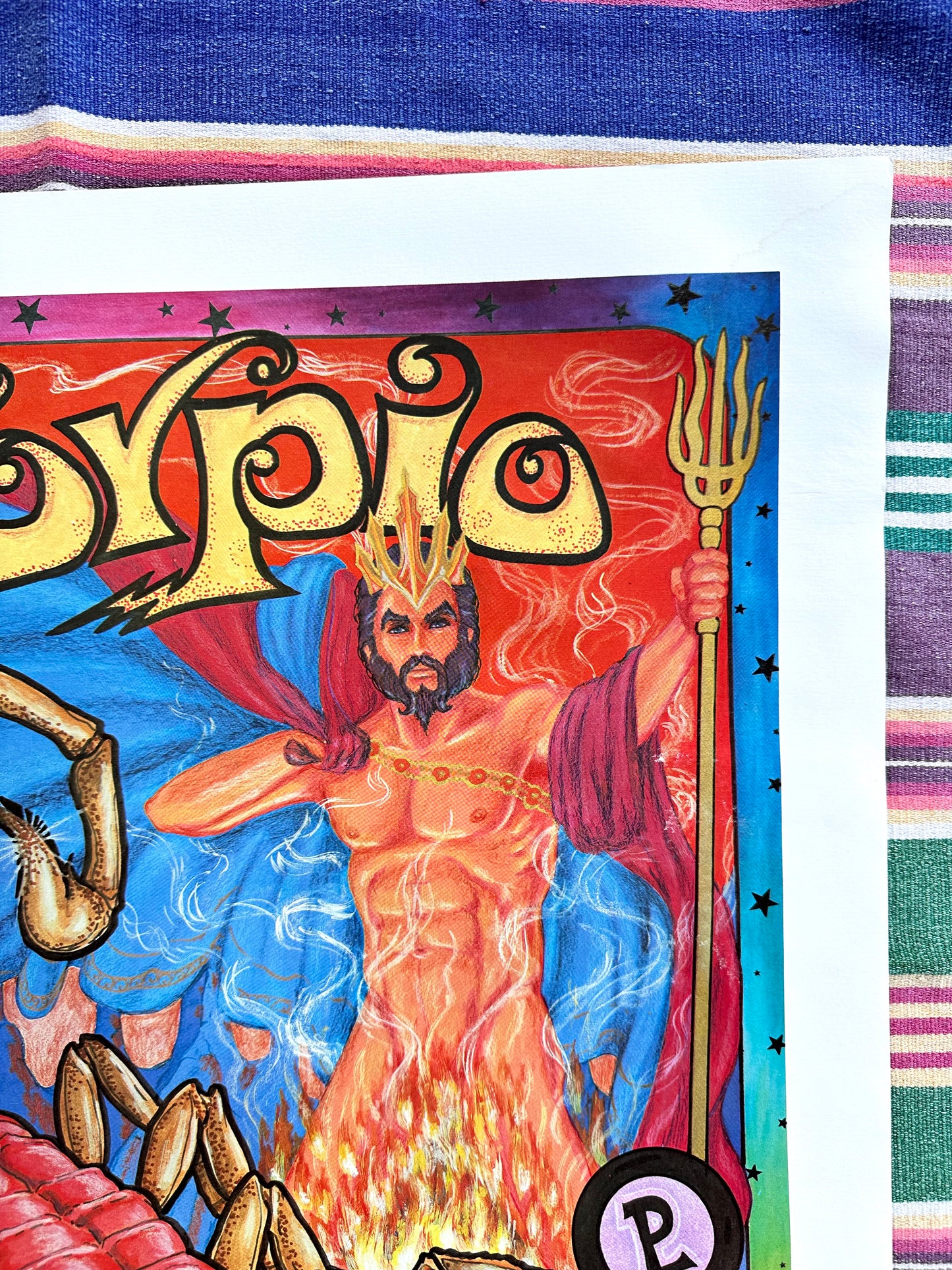 Scorpio Astrology Poster
