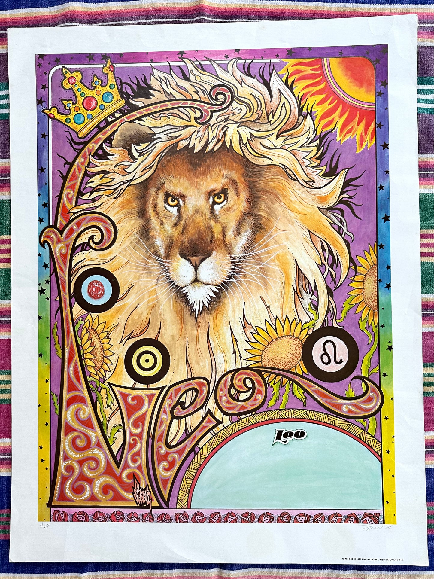 Leo Astrology Poster