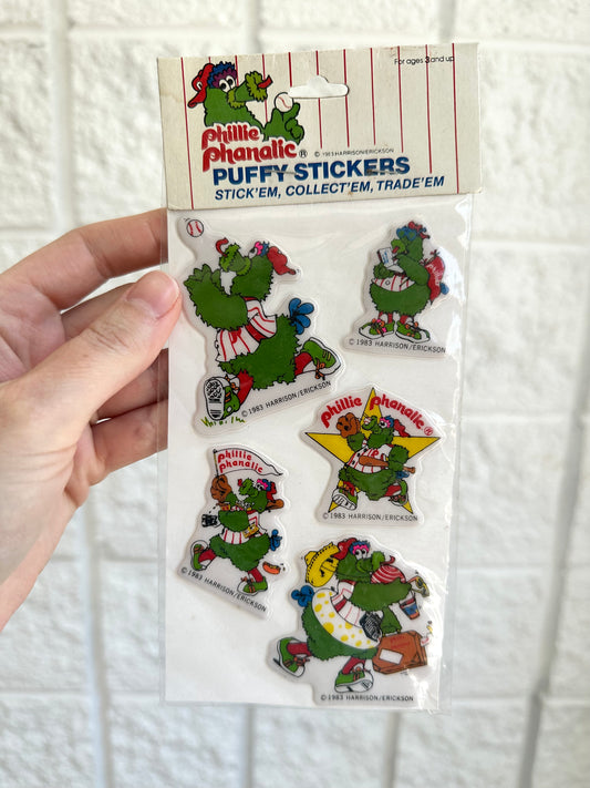 Phillie Phanatic Puffy Stickers