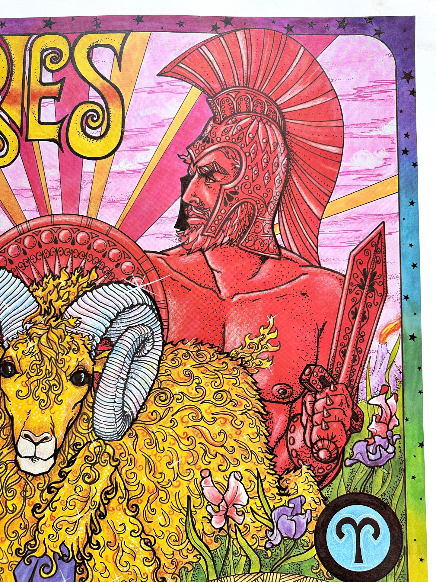 Aries Astrology Poster