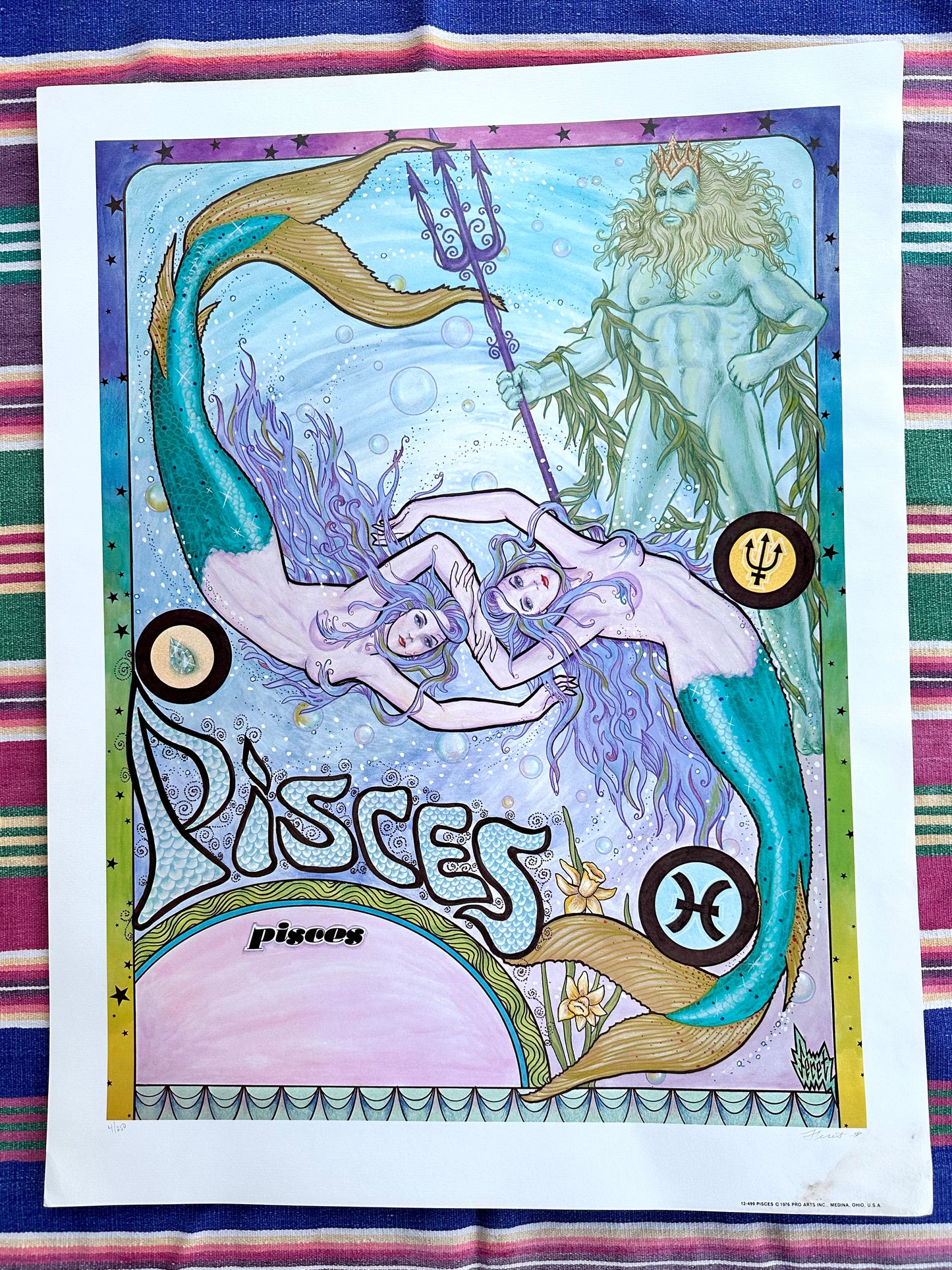 Pisces Astrology Poster