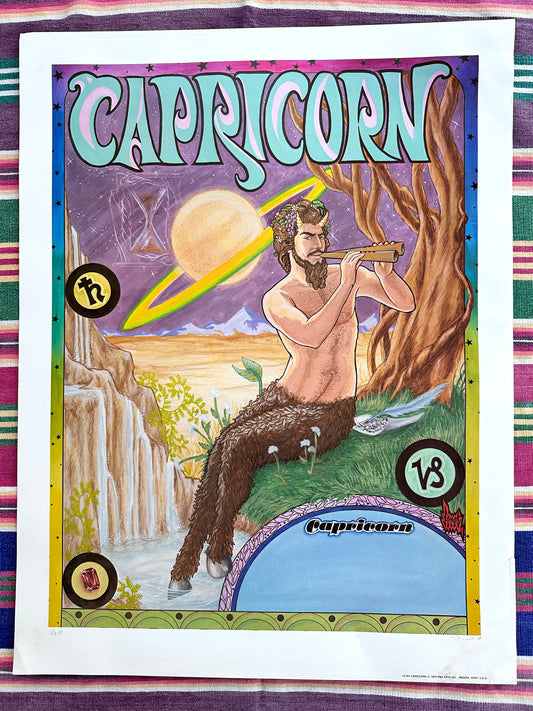 Capricorn Astrology Poster